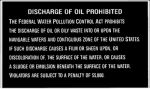 Bernard P204 Oil Discharge Placque